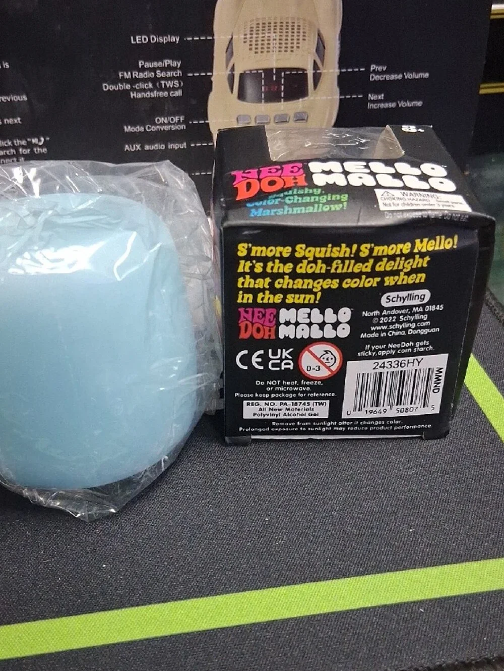 Color-Changing Squishy Toy - Blue